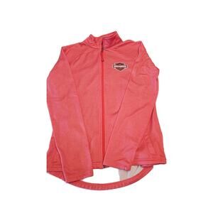Pinkish red Harley Davidson size‎ large zip up jacket- Rapid City, SD